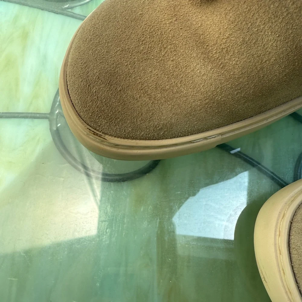 NWOT Birkenstock Oswego Suede Leather SlipOn Sneakers Shoes 38 EU/ W7-7.5 - Picture 11 of 12